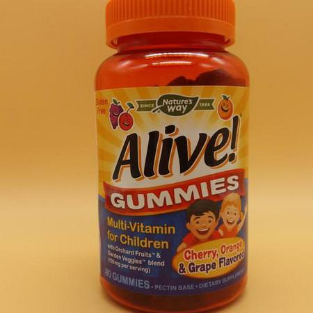 Nature's Way Children's Multivitamins - الفيتامينات المتعددة للأطفال, الصحة, الأطفال, الطفل