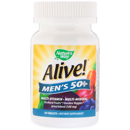 Nature's Way Men's Multivitamins Multivitamins - الفيتامينات المتعددة للرجال, صحة الرجل, المكملات الغذائية