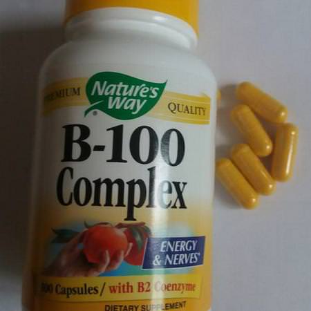 Nature's Way Vitamin B Complex - مجمع فيتامين ب, فيتامين ب, الفيتامينات, المكملات الغذائية