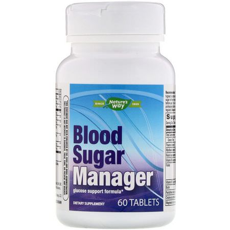 Nature's Way Blood Support Formulas Blood Sugar Formulas - نسبة السكر في الدم, دعم الدم, المكملات الغذائية
