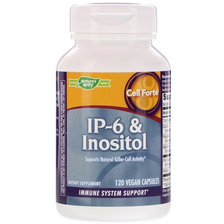 Nature's Way IP6 Inositol - Inositol, فيتامين B, الفيتامينات, IP6