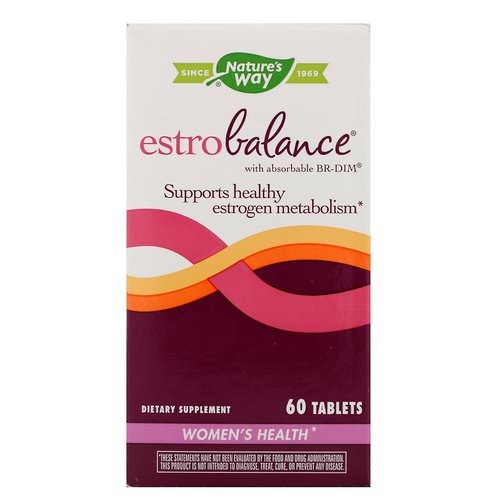 Nature's Way, EstroBalance with Absorbable BR-DIM, 60 Tablets فوائد