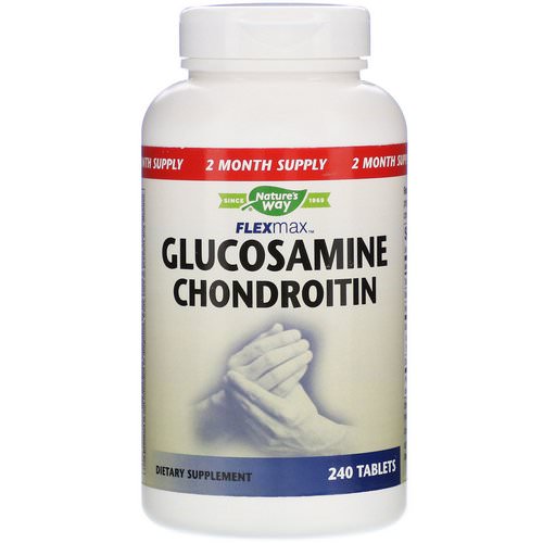 Nature's Way, FlexMax, Glucosamine Chondroitin, 240 Tablets فوائد