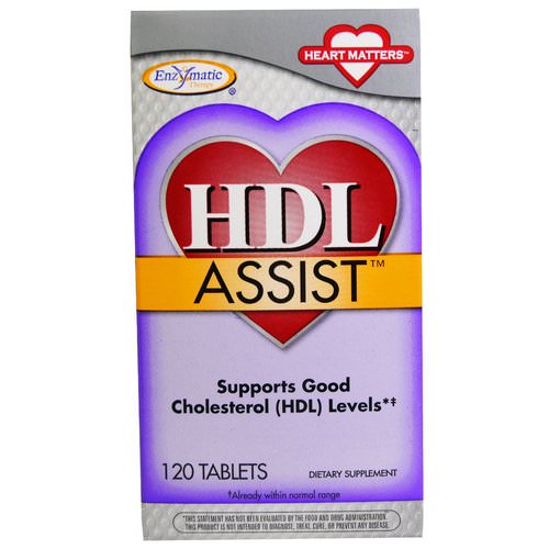 Nature's Way, HDL Assist, 120 Tablets فوائد