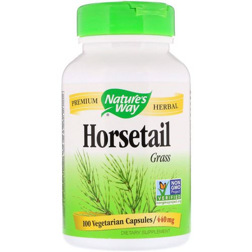Nature's Way, Horsetail Grass, 440 mg, 100 Vegetarian Capsules فوائد