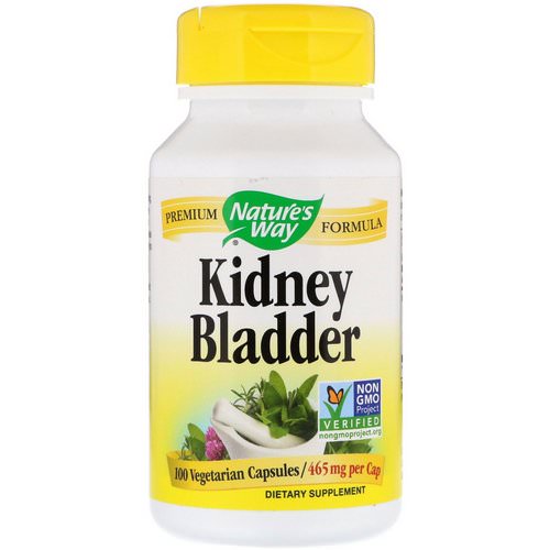 Nature's Way, Kidney Bladder, 465 mg, 100 Vegetarian Capsules فوائد