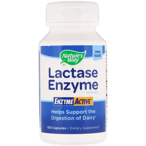 Nature's Way, Lactase Enzyme Formula, 100 Capsules فوائد
