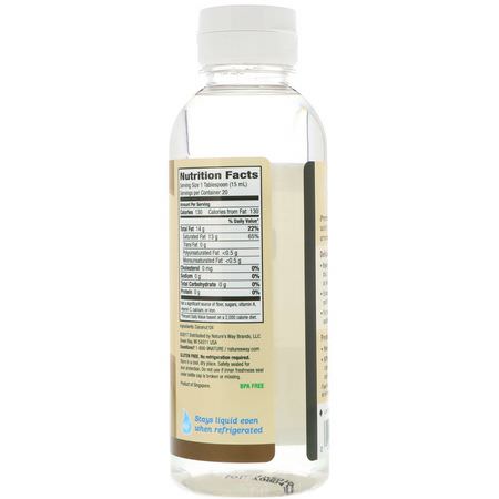 Nature's Way, Liquid Coconut Premium Oil, 10 fl oz (300 ml):زيت ج,ز الهند, مكملات ج,ز الهند