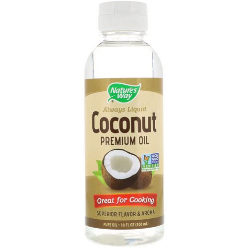 Nature's Way, Liquid Coconut Premium Oil, 10 fl oz (300 ml) فوائد