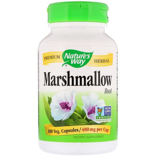 Nature's Way, Marshmallow Root, 960 mg, 100 Vegan Capsules فوائد