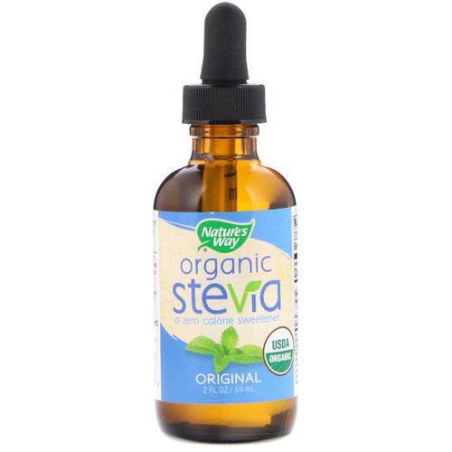 Nature's Way, Organic Stevia, Original, 2 fl oz (59 ml) فوائد