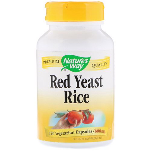 Nature's Way, Red Yeast Rice, 600 mg, 120 Vegetarian Capsules فوائد