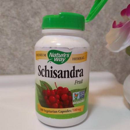 Nature's Way Schisandra Schizandra - Schisandra Schizandra, المعالجة المثلية, الأعشاب