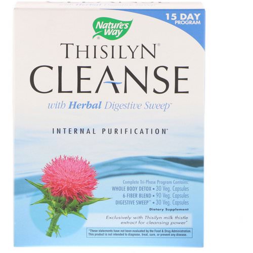 Nature's Way, Thisilyn Cleanse with Herbal Digestive Sweep, 15 Day Program فوائد