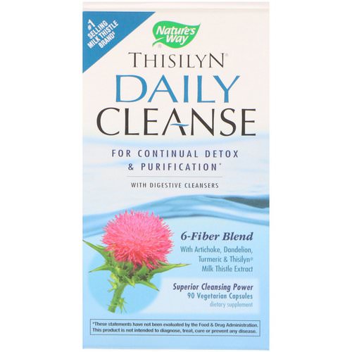 Nature's Way, Thisilyn Daily Cleanse, 90 Vegetarian Capsules فوائد