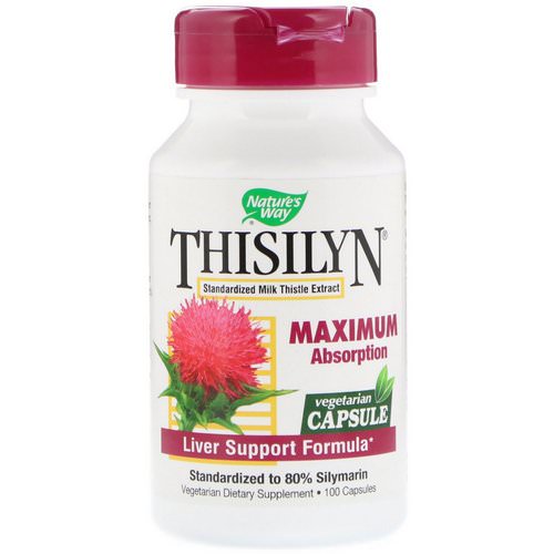 Nature's Way, Thisilyn, Liver Support Formula, 100 Capsules فوائد
