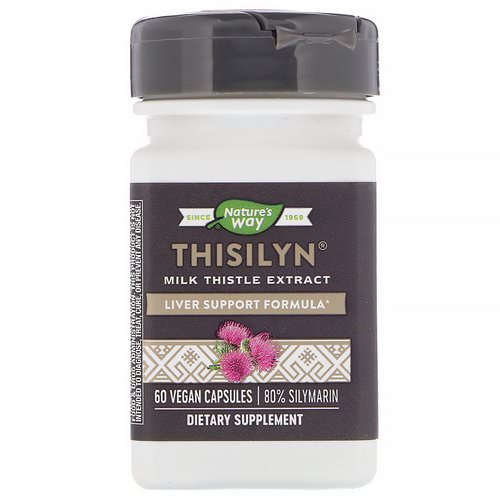 Nature's Way, Thisilyn, Milk Thistle Extract, 60 Vegan Capsules فوائد