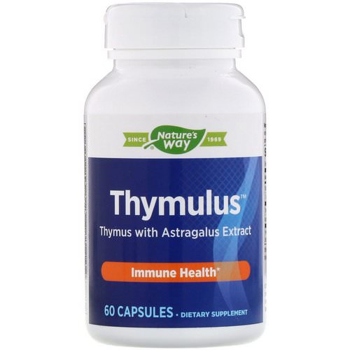 Nature's Way, Thymulus, Immune Health, 60 Capsules فوائد