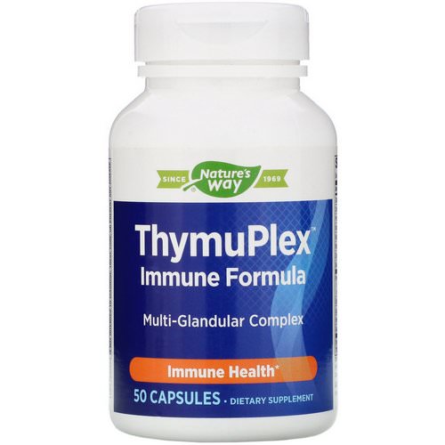 Nature's Way, ThymuPlex, Immune Formula, 50 Capsules فوائد