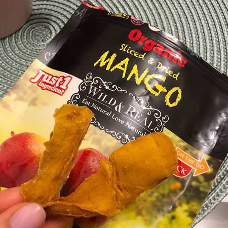 Nature's Wild Organic Fruit Vegetable Snacks Mango - مانج, خضر,ات,جبات خفيفة بالخضر,ات, ف,اكه