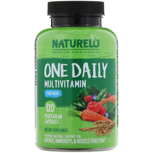 NATURELO, One Daily Multivitamin for Men, 120 Vegetarian Capsules فوائد