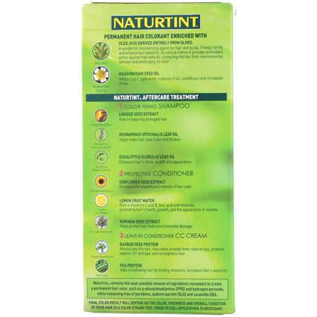 Naturtint, Permanent Hair Color, 10N Light Dawn Blonde, 5.6 fl oz (165 ml):دائم, صبغة الشعر