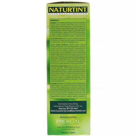 Naturtint, Permanent Hair Color, 2N Brown-Black, 5.6 fl oz (165 ml):دائم, صبغة الشعر