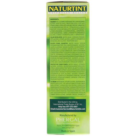 Naturtint, Permanent Hair Color, 4G Golden Chestnut, 5.6 fl oz (165 ml):دائم, صبغة الشعر