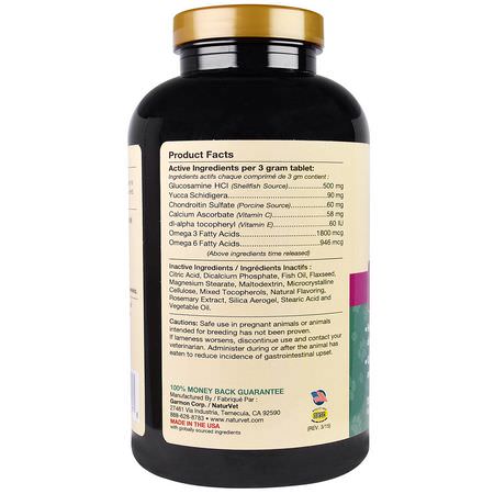 NaturVet, Glucosamine DS, Maintenance Care, Level 1, 15.8 oz (450 g):المعادن, فيتامينات الحي,انات الأليفة