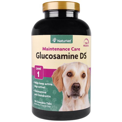 NaturVet, Glucosamine DS, Maintenance Care, Level 1, 15.8 oz (450 g) فوائد