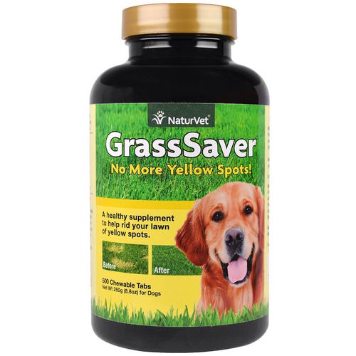 NaturVet, GrassSaver, 500 Chewable Tabs, 8.8 oz (250 g) فوائد
