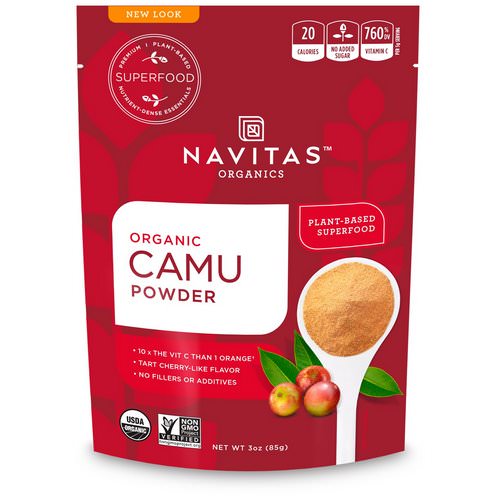 Navitas Organics, Organic Camu Powder, 3 oz (85 g) فوائد