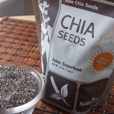 Navitas Organics, Organic Chia Seeds, 16 oz (454 g)