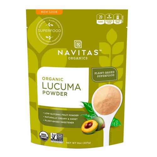 Navitas Organics, Organic Lucuma Powder, 8 oz (227 g) فوائد