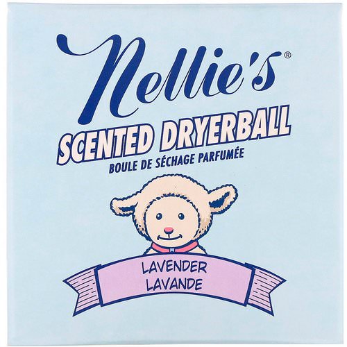 Nellie's, Scented Dryerball, Lavender, 1 Dryerball فوائد