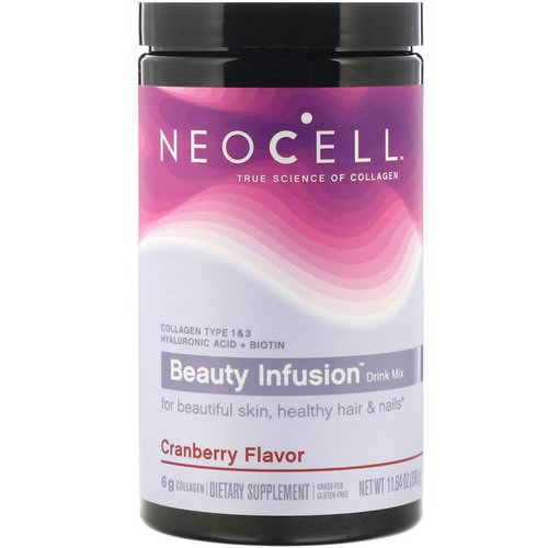 Neocell, Beauty Infusion Drink Mix, Cranberry, 11.64 oz (330 g) فوائد