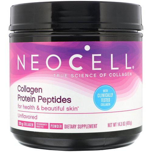Neocell, Collagen Protein Peptides, Unflavored, 14.3 oz (406 g) فوائد
