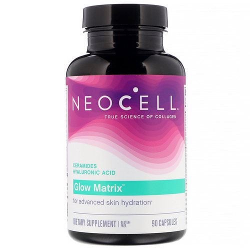Neocell, Glow Matrix, Advanced Skin Hydrator, 90 Capsules فوائد