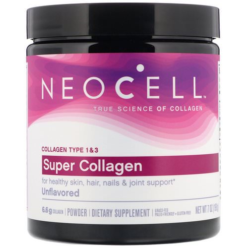 Neocell, Super Collagen, Unflavored, 7 oz (198 g) فوائد
