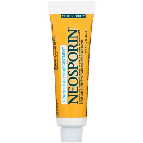Neosporin, Multi-Action, Pain - Itch- Scar Ointment, 1.0 oz (28.3 g) فوائد