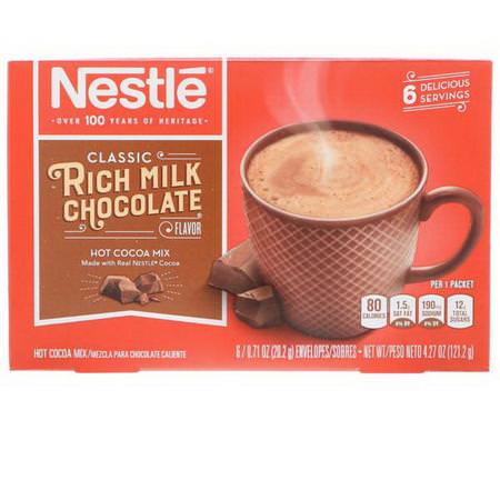 Nestle Hot Cocoa Mix Drinking Chocolate Cocoa - الكاكا,شرب الش,ك,لاتة ,المشر,بات