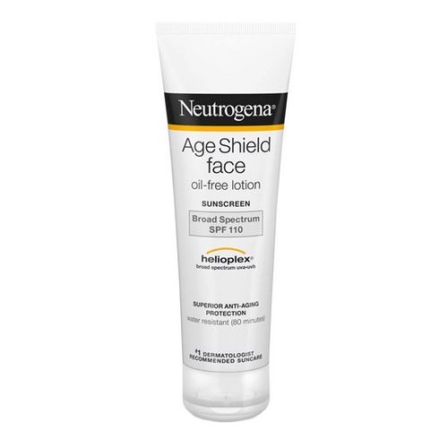 Neutrogena, Age Shield Face, Oil-Free Sunscreen, SPF 110, 3 fl oz (88 ml) فوائد
