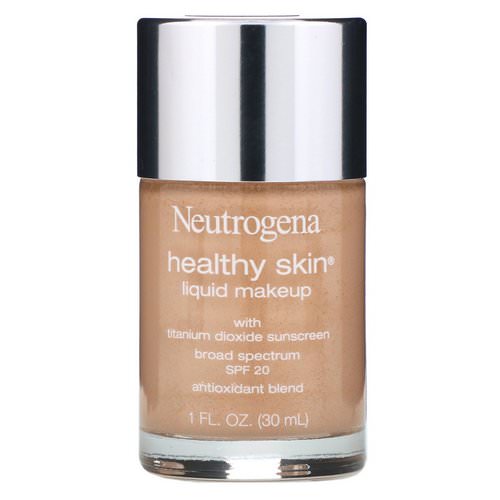 Neutrogena, Healthy Skin Liquid Makeup, SPF 20, Classic Ivory 10, 1 fl oz (30 ml) فوائد