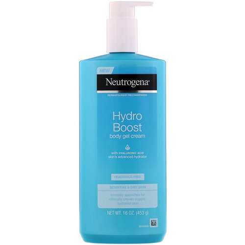 Neutrogena, Hydro Boost, Body Gel Cream, 16 oz (453 g) فوائد