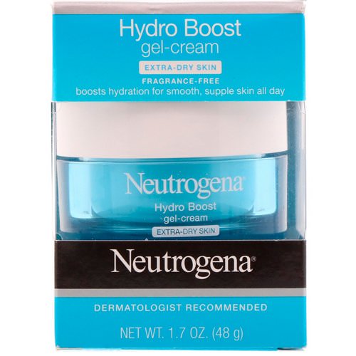 Neutrogena, Hydro Boost, Gel-Cream, Extra-Dry Skin, Fragrance-Free, 1.7 oz (48 g) فوائد