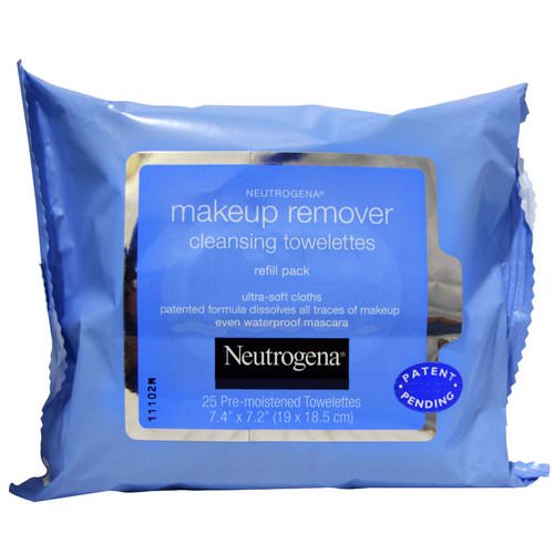 Neutrogena, Makeup Remover Cleansing Towelettes, 25 Pre-Moistened Towelettes فوائد