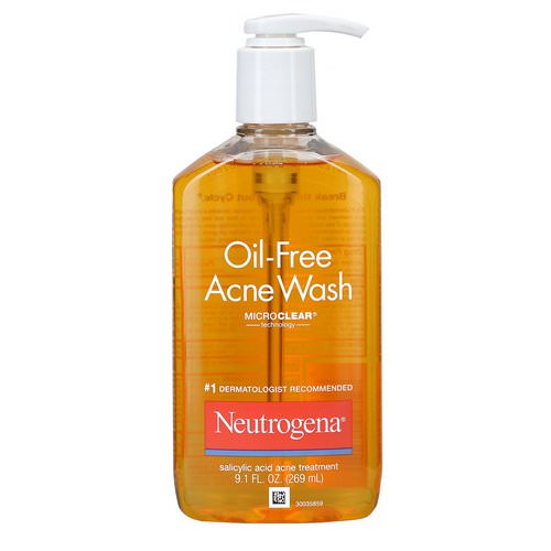 Neutrogena, Oil-Free Acne Wash, 9.1 fl oz (269 ml) فوائد