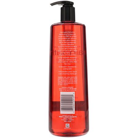 Neutrogena, Rainbath, Rejuvenating Shower and Bath Gel, Pomegranate, 16 fl oz (473 ml):جل الاستحمام, غس,ل الجسم