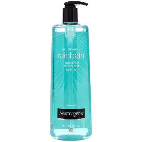 Neutrogena, Rainbath, Replenishing Shower and Bath Gel, Ocean Mist, 16 fl oz (473 ml) فوائد