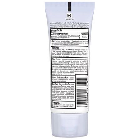 Neutrogena, Ultra Sheer, Dry-Touch Sunscreen SPF 100+, 3 fl oz (88 ml):Body Sunscreen